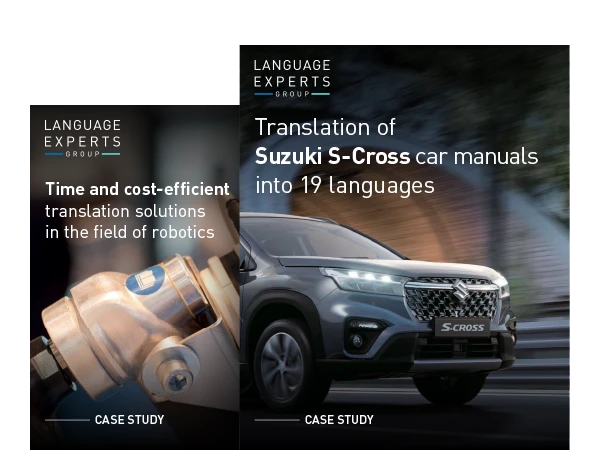 Featured Translation Case Studies - Language Experts Group